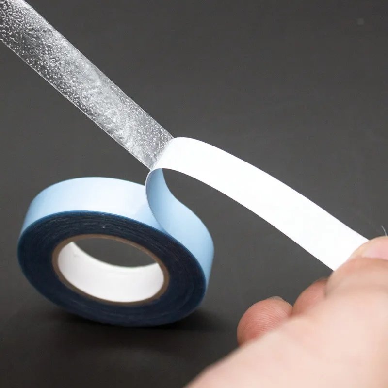 Waterproof Wig Hair Extension Tools Adhesive Double Sided Hair Wig Tape Die-cut Double Sided Adhesive Tape