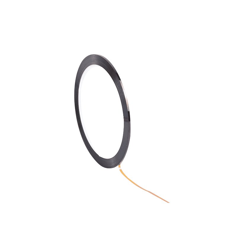2 3mm Green Dark Brown Heat Resistant High-Temperature Kaptons Polyimide Lash Tape Single Double Sided Eyelash Masking Adhesion