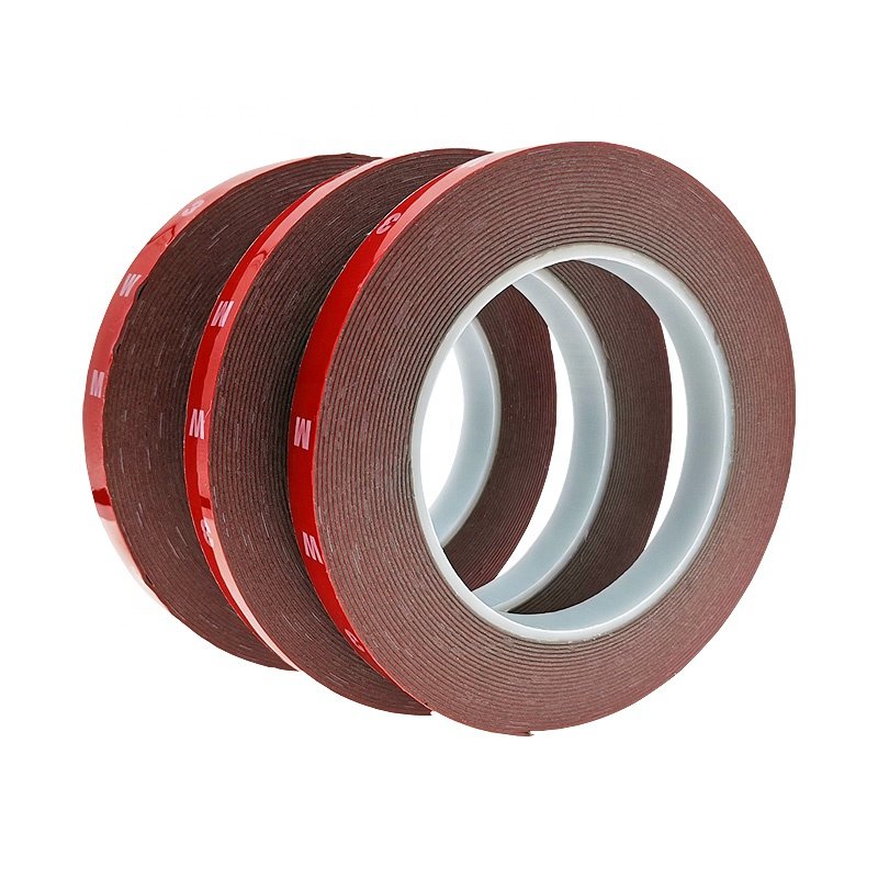 0.8mm Acrylic Double Sided M33 Adhesive Tapes Roll M3 Heavy Duty Strong Automobile Foam Tape