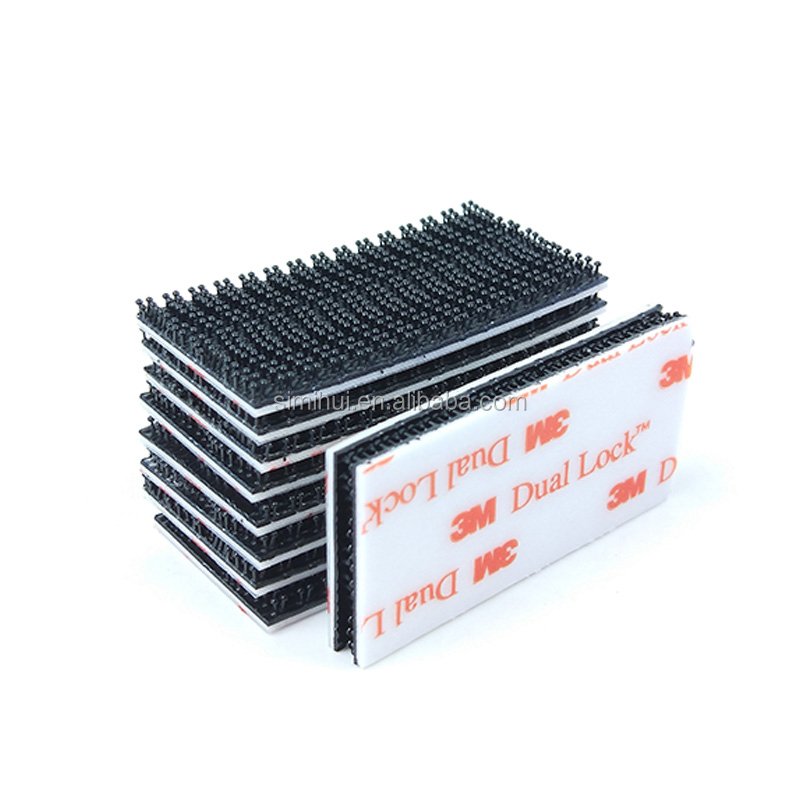 Ready Stock Dual Lock Reclosable Fastener Tape SJ3551 SJ3552 Single Sided Acrylic Adhesive Waterproof Polyester for Masking