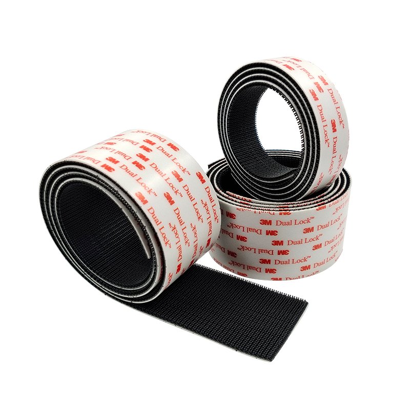Ready Stock Dual Lock Reclosable Fastener Tape SJ3551 SJ3552 Single Sided Acrylic Adhesive Waterproof Polyester for Masking
