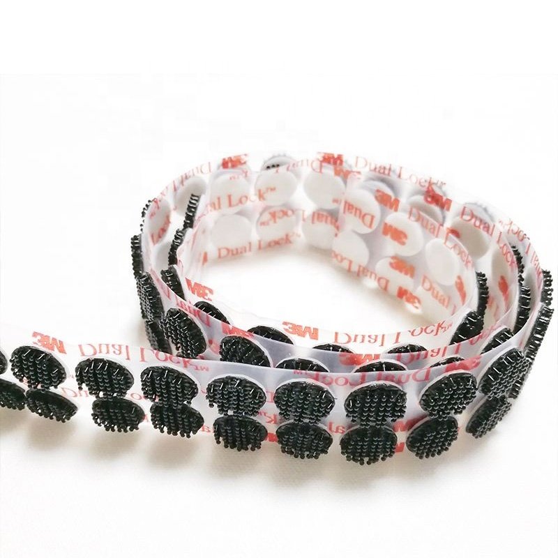 Ready Stock Dual Lock Reclosable Fastener Tape SJ3551 SJ3552 Single Sided Acrylic Adhesive Waterproof Polyester for Masking