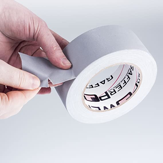 Waterproof Repair Hot Melt 280 MIC Double Sided Adhesive Fabric Yellow Exhibition Cloth Tape
