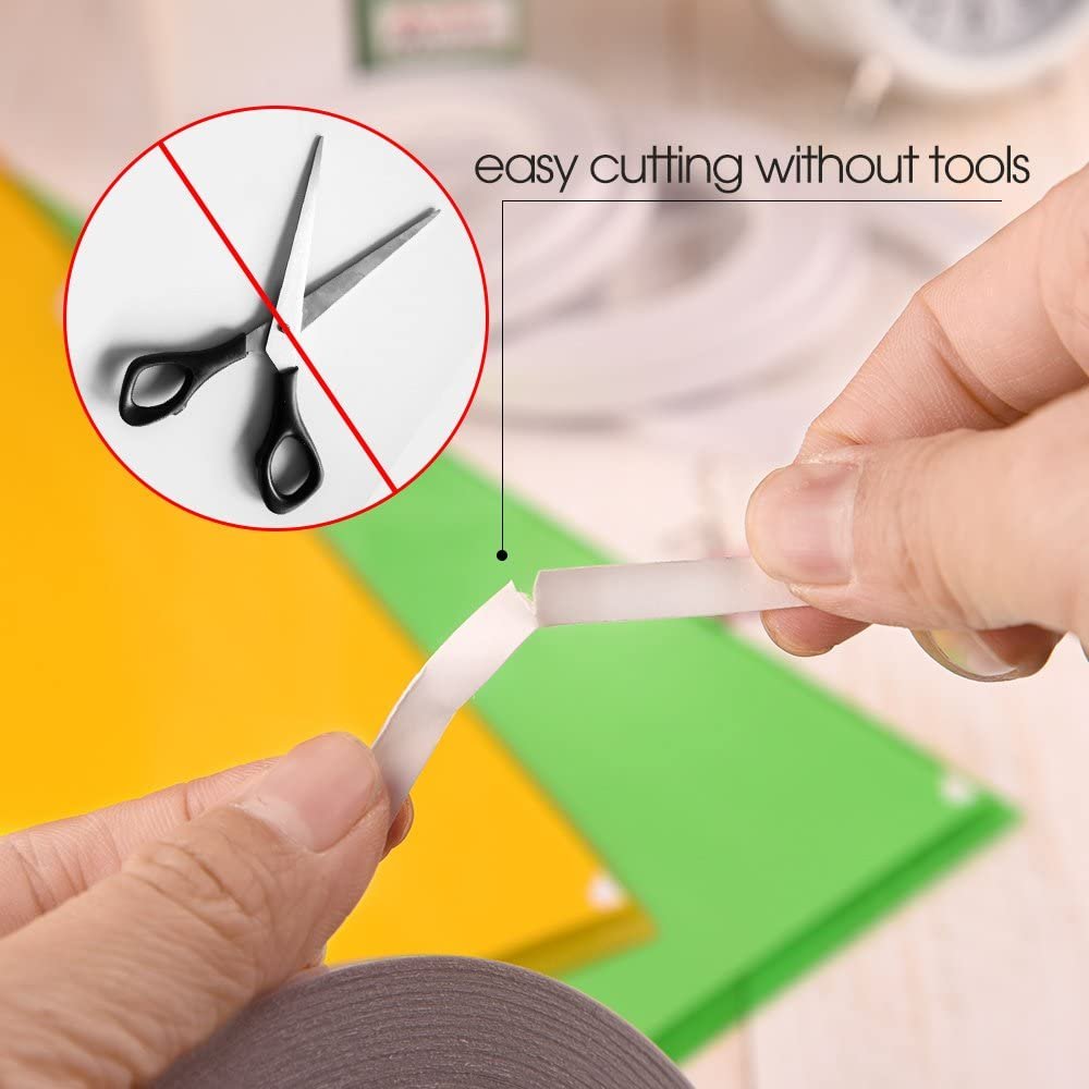 two sided adhesive tape red film double sided tape strong multifunctional double sided tape