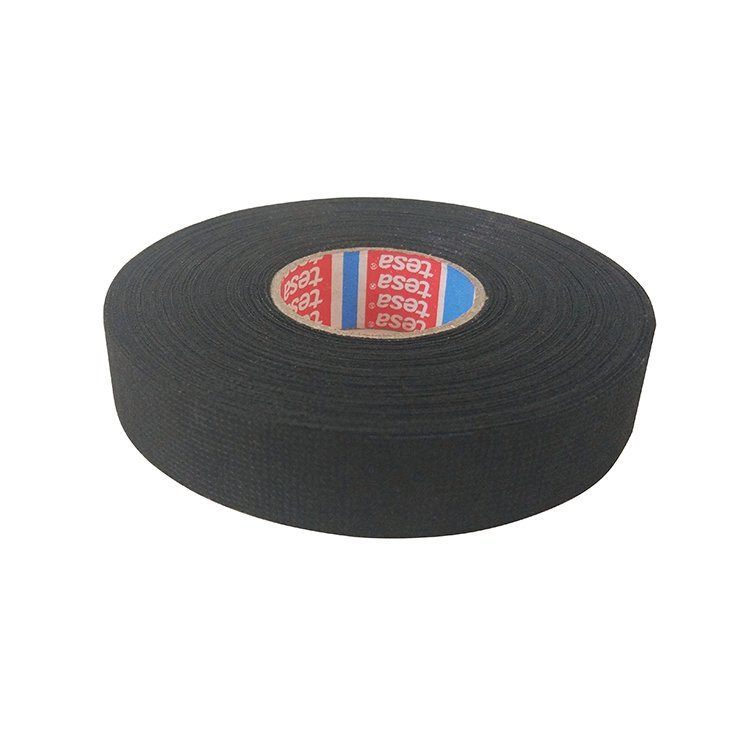 Tesa 51608 51618 19mm x 25m Automobile Adhesive Cloth Fabric Tape For Cable Loom High Noise Damping Tesa