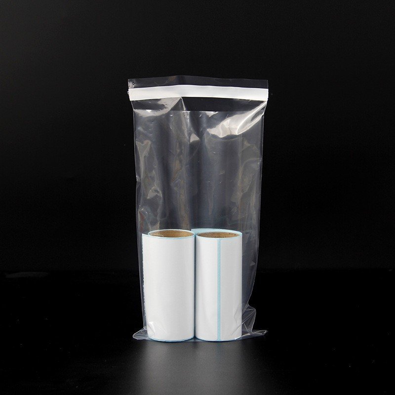 Custom Anti-Foggy BOPP Fresh Clear Living Manual Lettuce Vegetable Bag Transparent Self Adhesive Bag