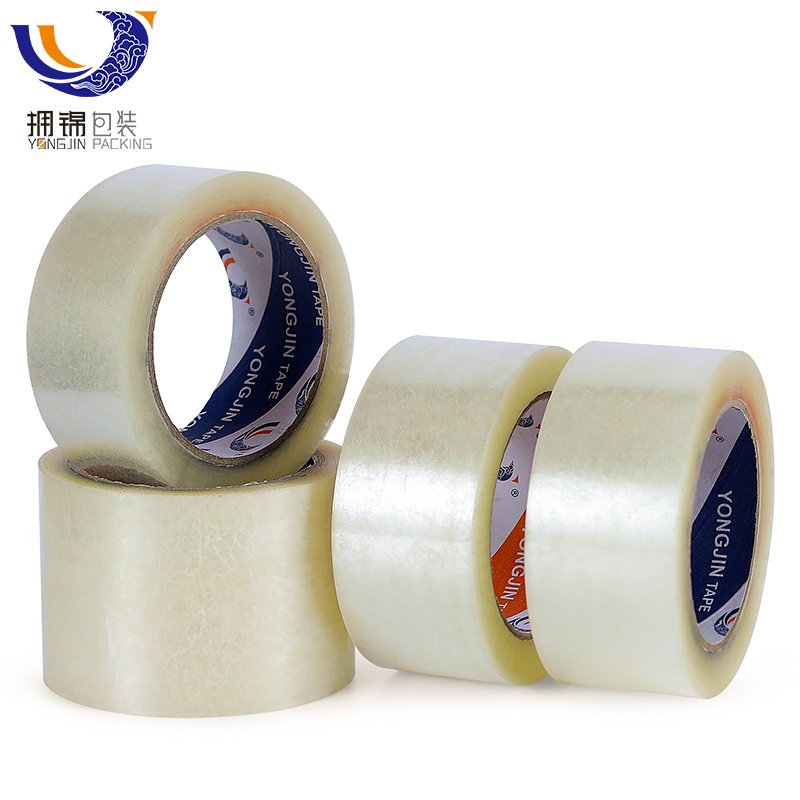 Strong Adhesive Shipping Sealing Packing Tape Yellowish Clear Packing Tape
