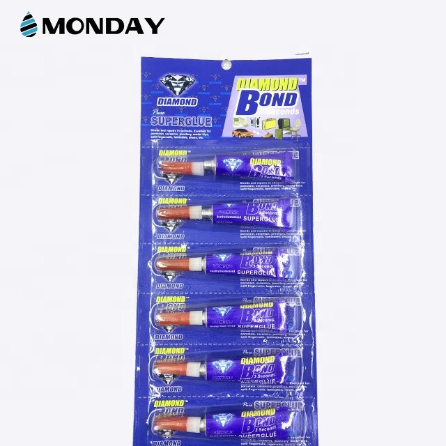 hot selling shoes glue no dry in tube top quality adhesive cyanoacrylate adhesive super glue 3 g