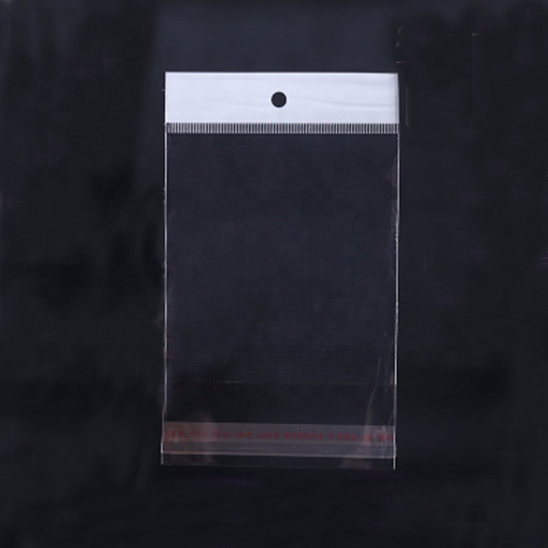 customized opp bag for clothing & food transparent self adhesive opp cellophane bag