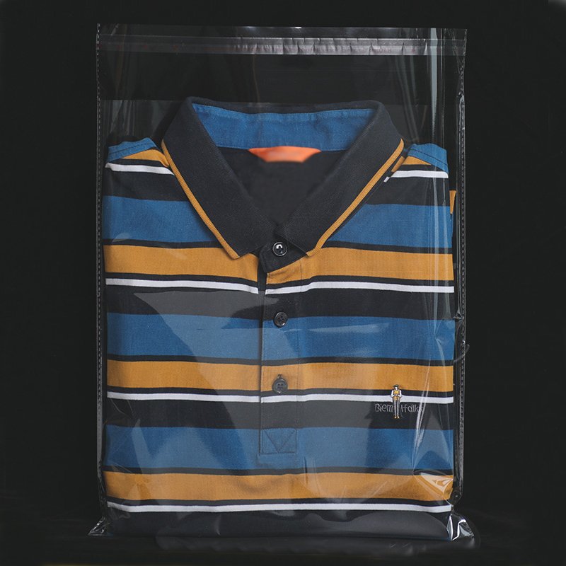 customized opp bag for clothing & food transparent self adhesive opp cellophane bag