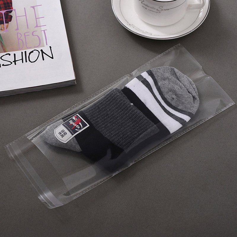 customized opp bag for clothing & food transparent self adhesive opp cellophane bag