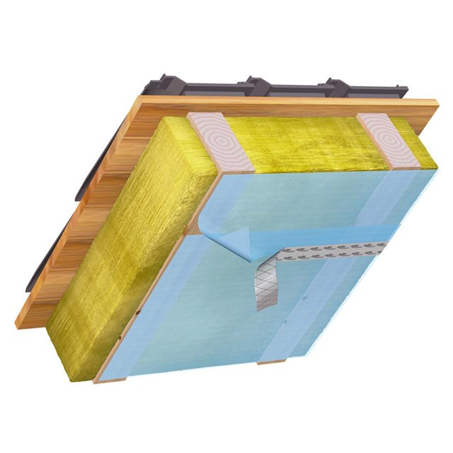 Alusan Adhesive Tape For Airtight Bonding Of Vapour Barrier Films To Penetrations And Overlaps Sealing Tape Vapour Barrier