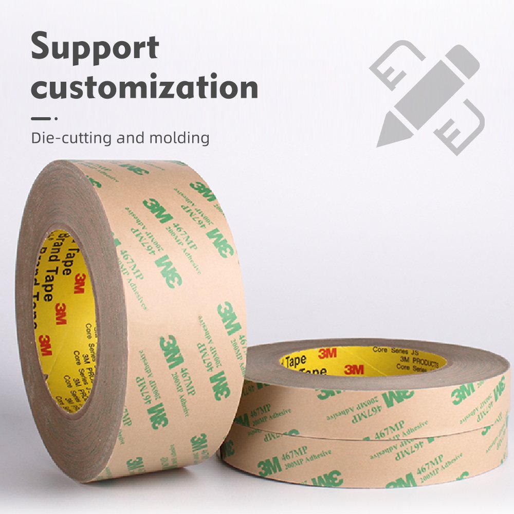 3M 468MP Double Tape High Performance Adhesive Transfer Tapes With 3M 200MP Adhesive Double Sided Masking Tape