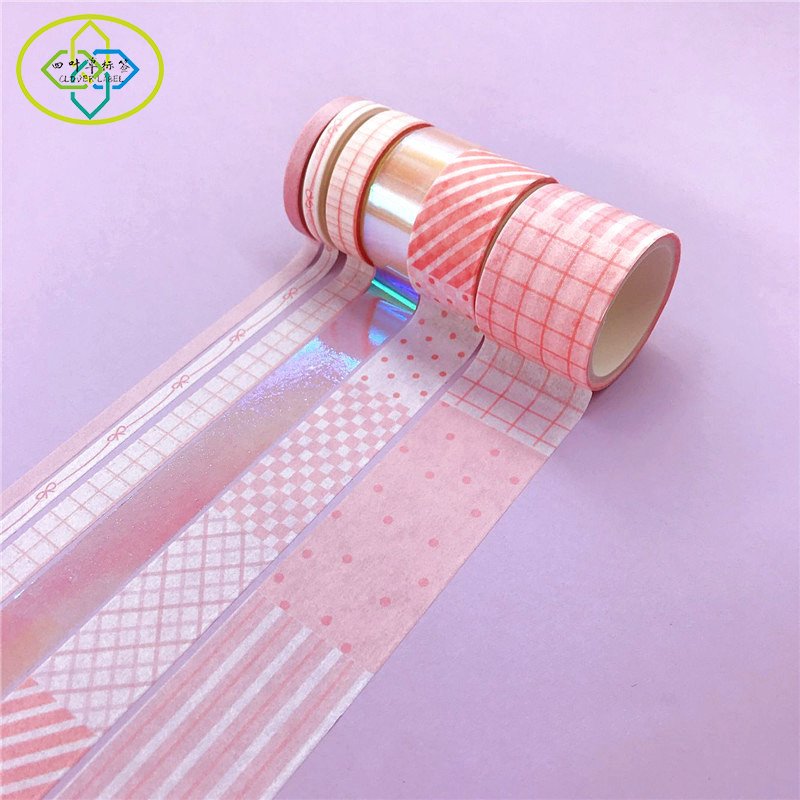 Custom Washi Tape Box Set Paper Adhesive Masking Tapes Sticky Paper Tape