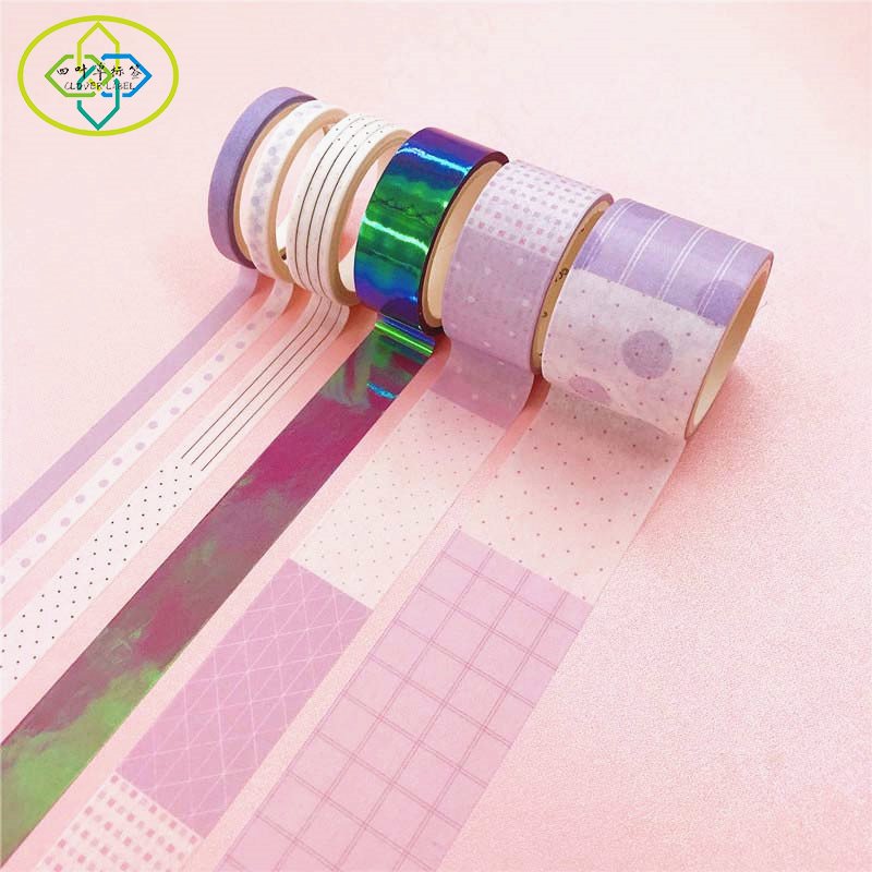 Custom Washi Tape Box Set Paper Adhesive Masking Tapes Sticky Paper Tape