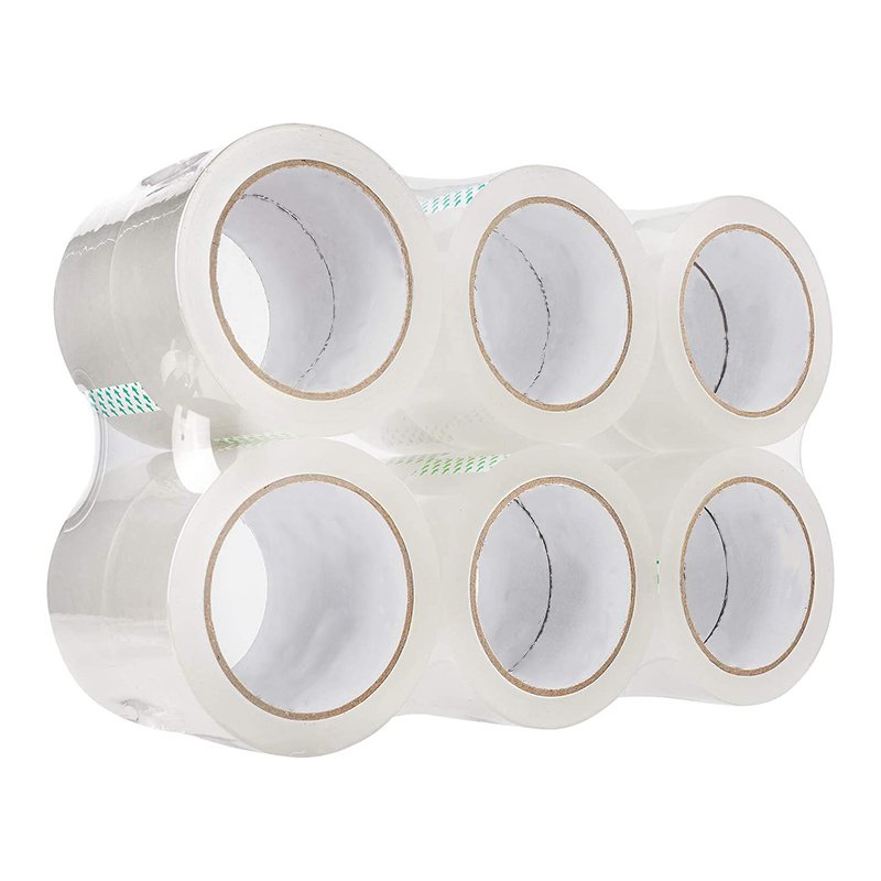 Carton Adhesive Box Custom Packing Packaging Printed Clear Waterproof Print Transparent Opp Logo Bopp Tape