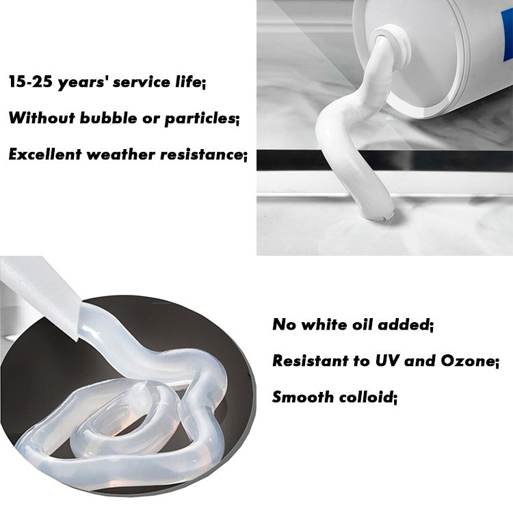 adhesives & sealants silicone glue rubber roof road weatherproof tube wall crack in bulk silicon sealant manufacturing plant