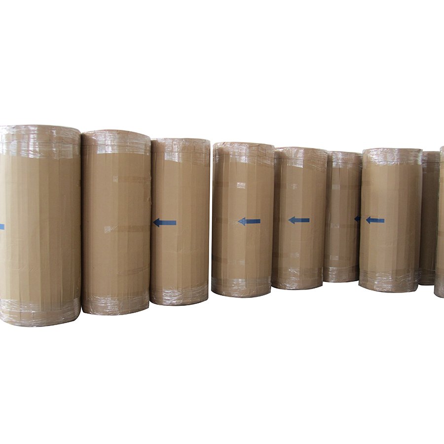wholesale selling bopp gum tape jumbo roll for adhesive tape cutting manufacturer