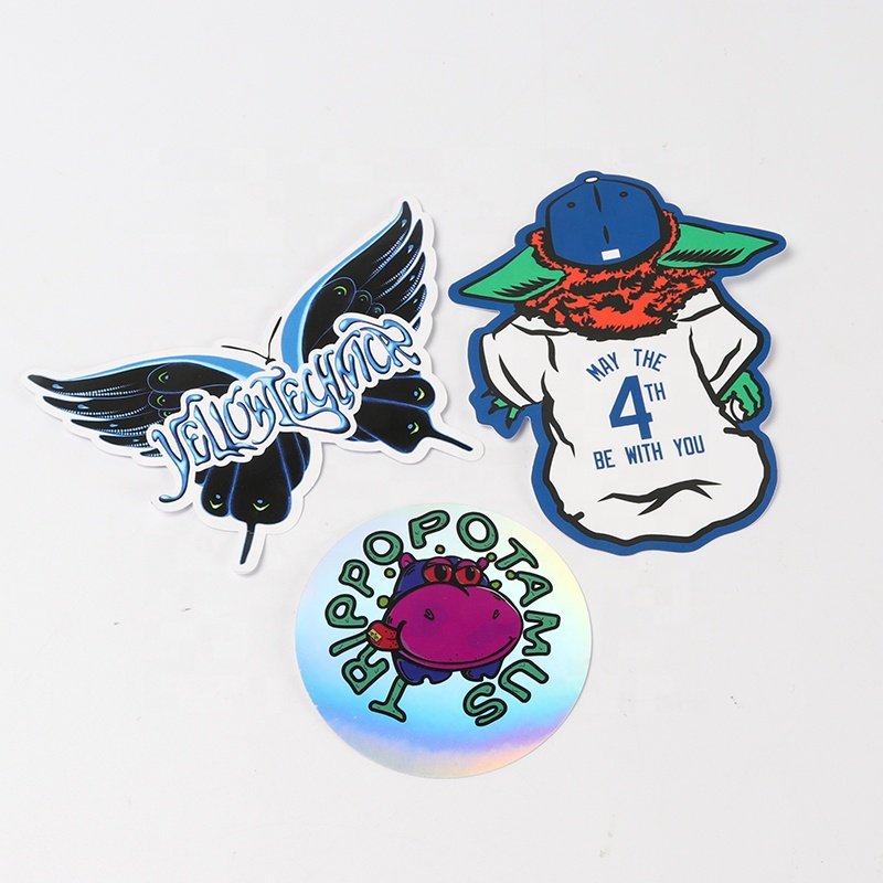 Custom printing Self adhesive vinyl waterproof cricket bat stickers aesthetic stickers planner stickers sheets