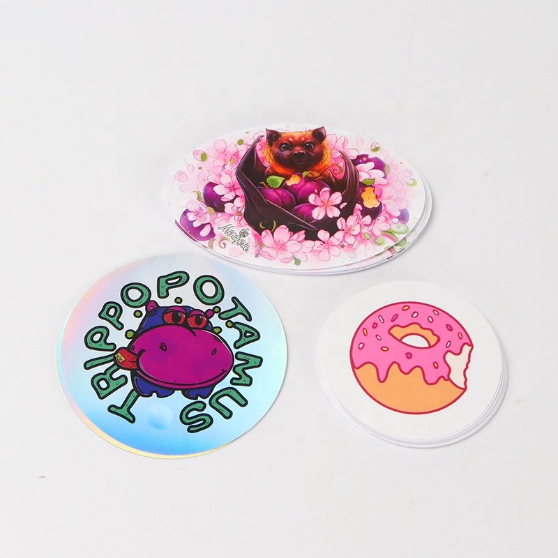 Custom printing Self adhesive vinyl waterproof cricket bat stickers aesthetic stickers planner stickers sheets