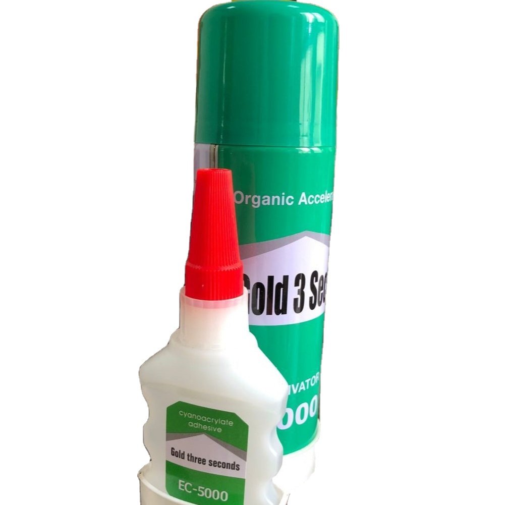 Cyanoacrylate Adhesive MDF 2 Kit Wood Super Instant Glue With Spray Activator