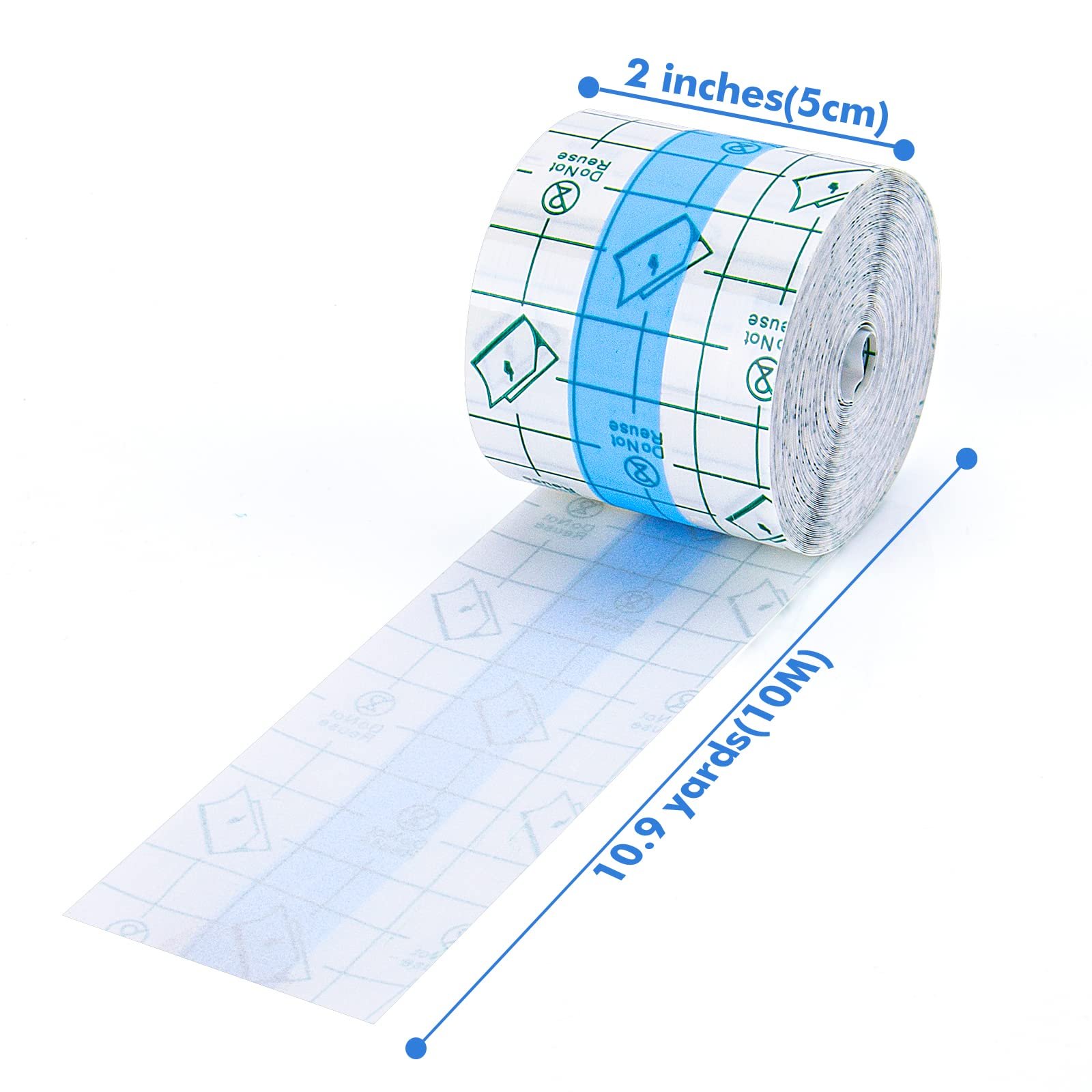 Transparent Dressing Adhesive Bandage Waterproof Clear Bandages Stretch Tape Pu Transparent Film Dressing