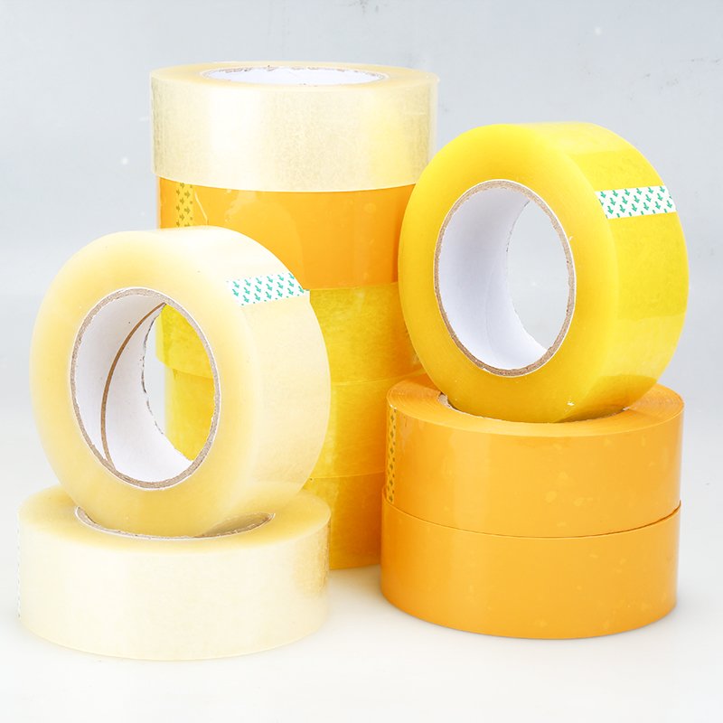 Custom Logo Print Carton Sealing Adhesive Tape Plastic Packing Bopp Tape