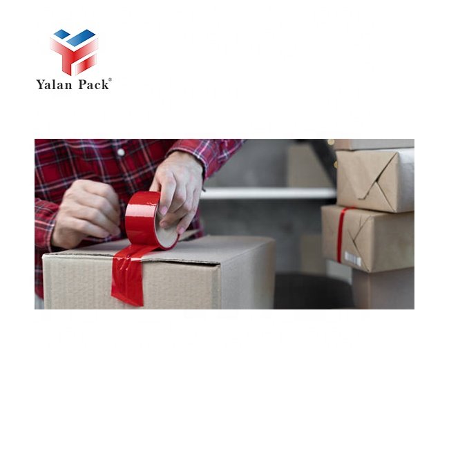 Colored Adhesive Packing Tape Bopp Clear Acrylic Plastic Free Technology China Wholesale Waterproof Nano Tape Offer Printing