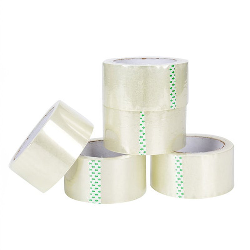 Strong Adhesive Heavy Duty Water Proof Super Transparent Clear Silicone Length 500M 100M 150M 50Meters 0.5Mm Bopp Tape Roll