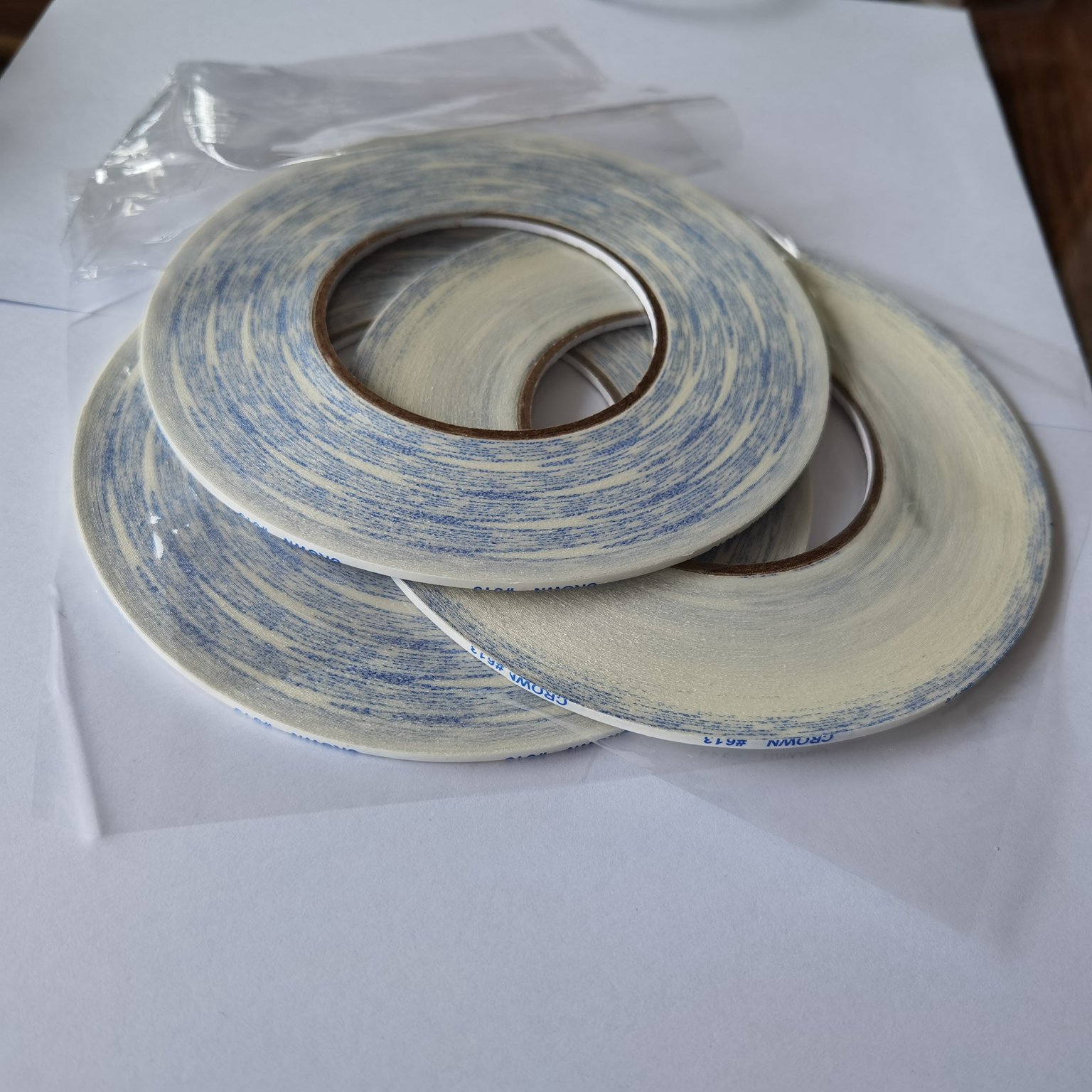 High Temperature Resistant Crown 513 613 Transparent Tissue Paper Double Sided Adhesive Mobile Phone Panel Display Repair