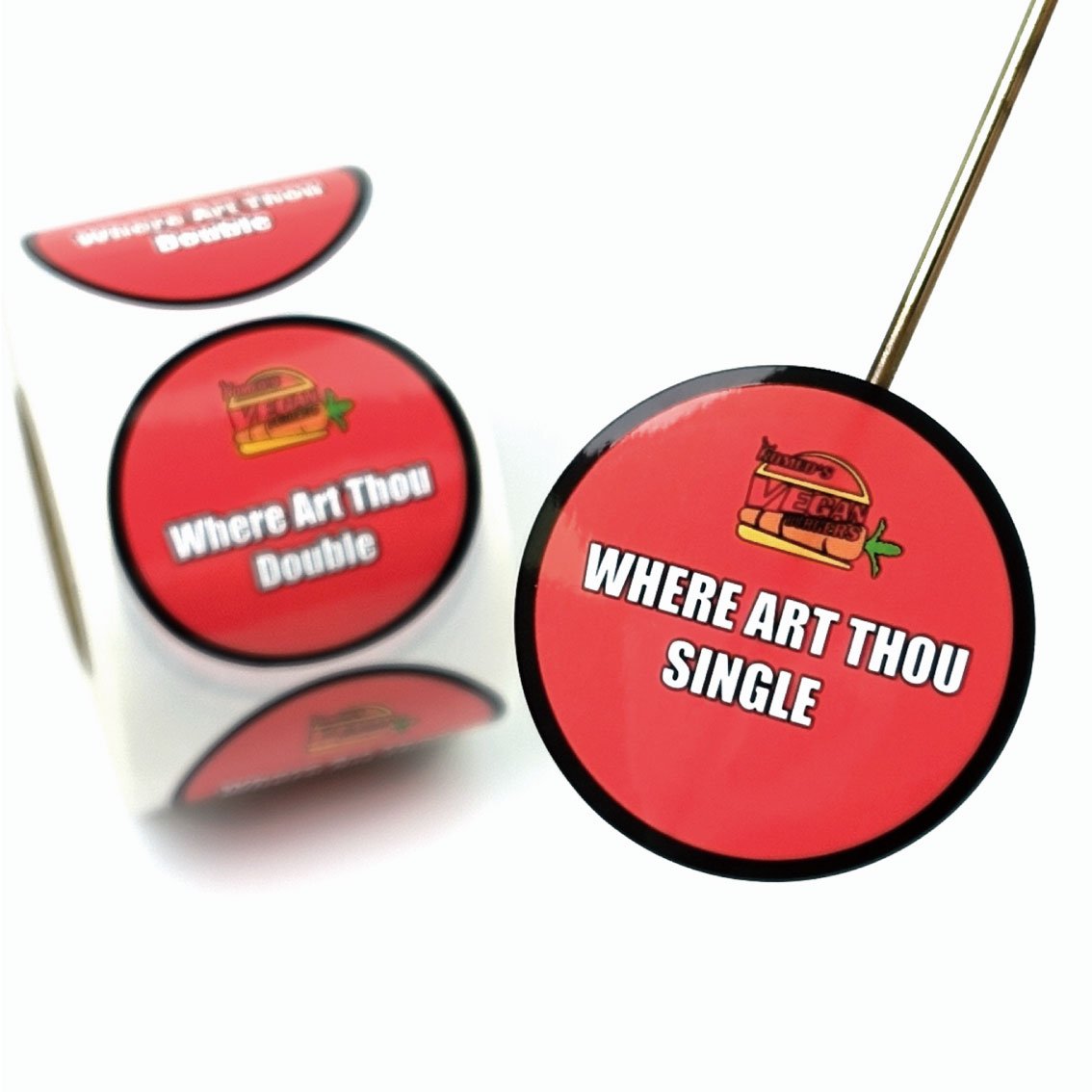 Custom sticker logo round packaging sticker printing waterproof adhesive food round sticker roll