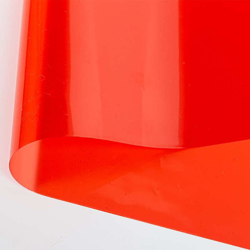 Factory wholesale red color pet film for adhesive coating