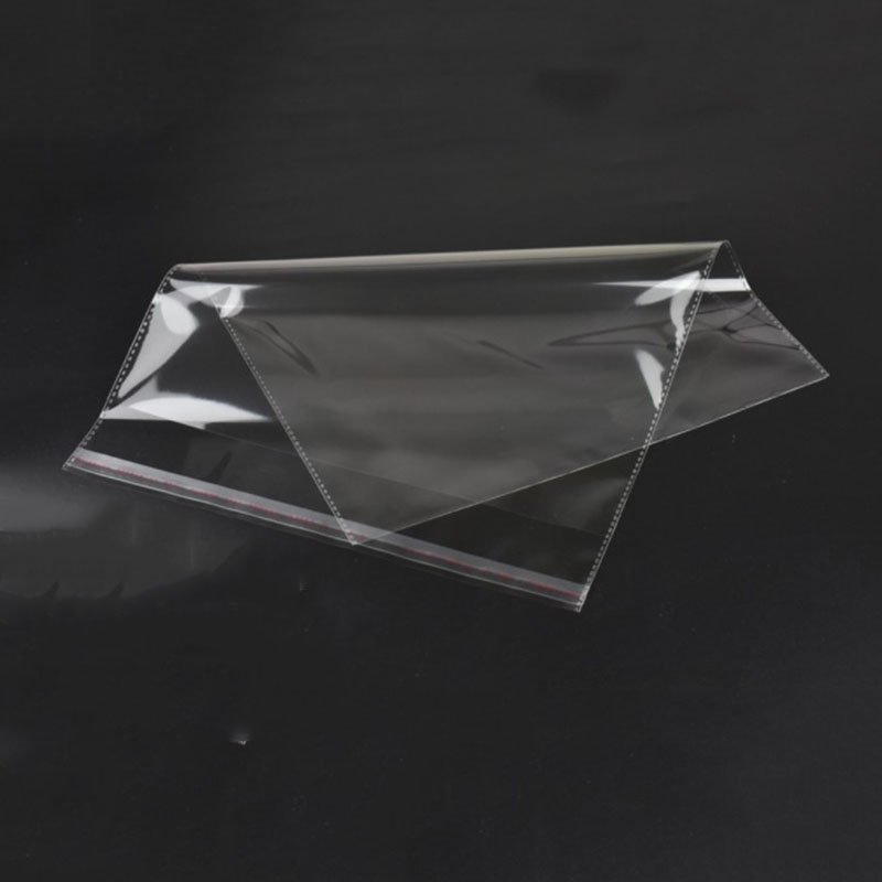 Laminate polypropylene bag clear plastic transparent packaging pp self adhesive bag