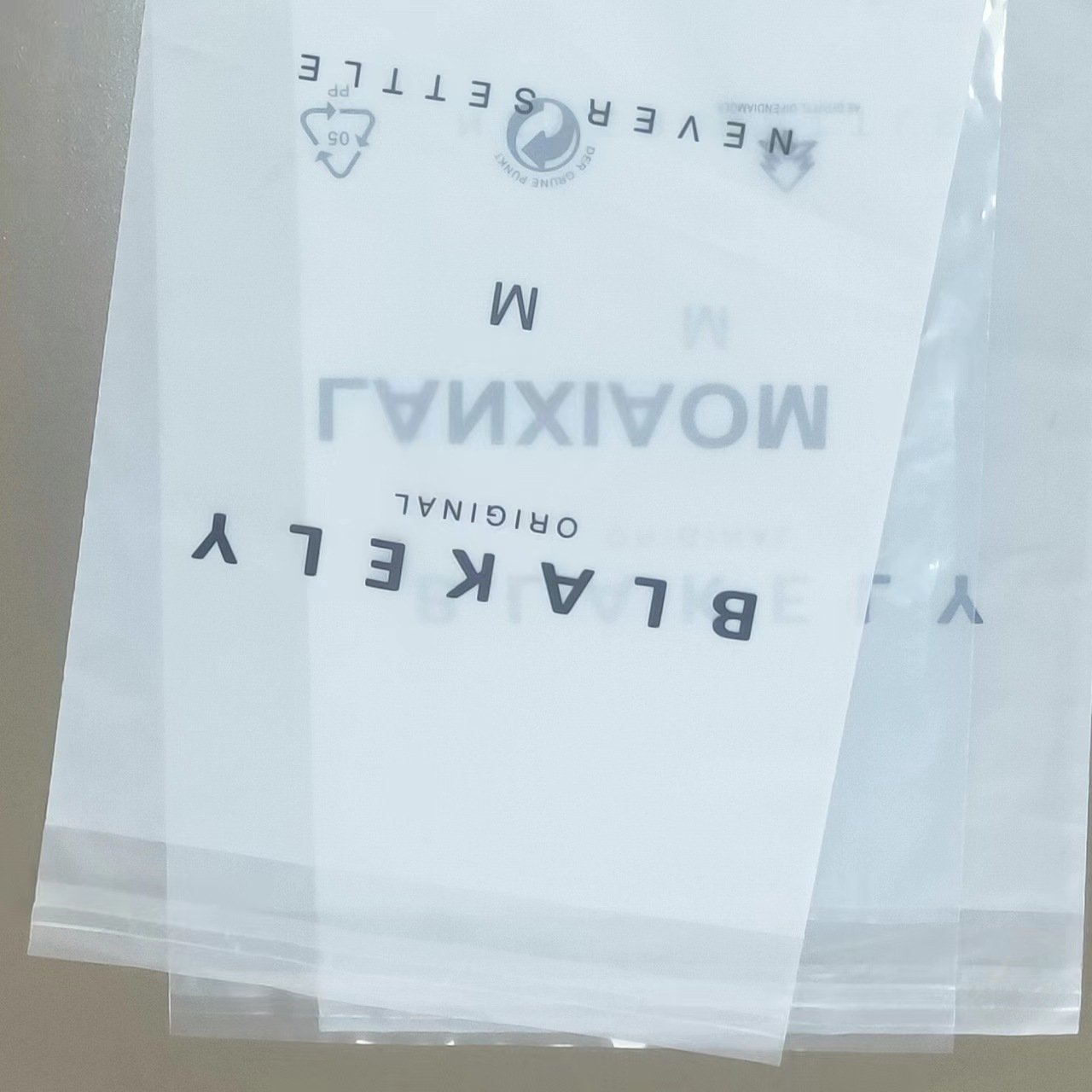 Wholesale Bopp cpp Transparent Self Sealing Adhesive Clear Opp Plastic Opp Poly Bag With Self Adhesive