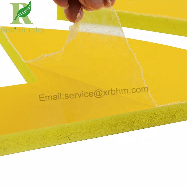 Transparent Self Adhesive Anti Scratch Protector Film(for metal surface,plastic sheet,ABS,PET Sheet...)