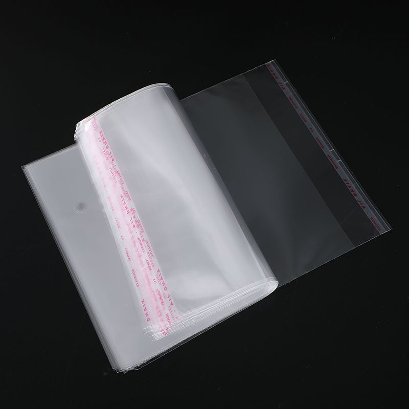 High quality boutique transparent Mini small accessories jewelry package sticker bag self adhesive seal plastic opp bag