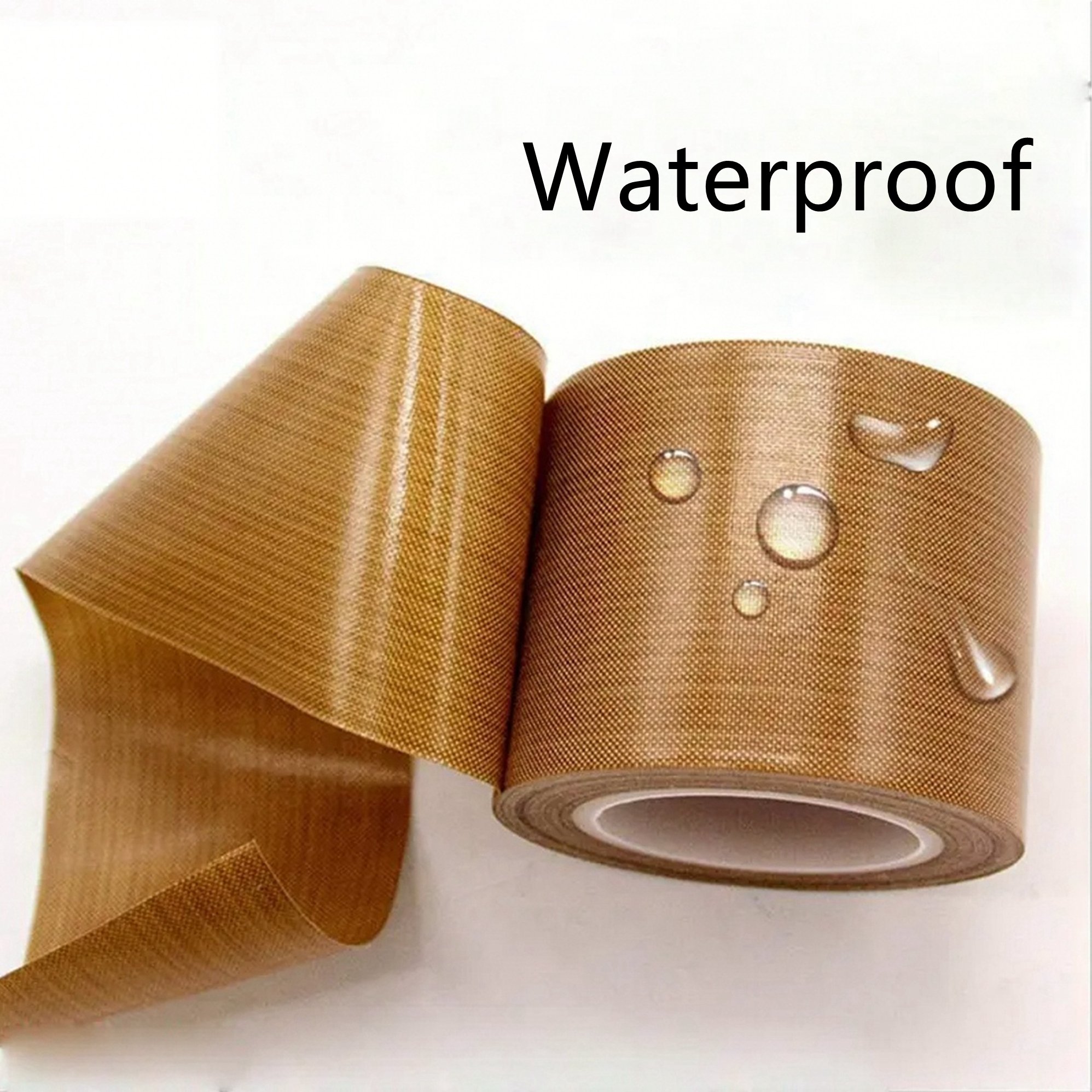 Manufacturer Wholesale Price Heat Insulation High Temperature Adhesive 12 Metre 3/4 12Mm 15Mm 19Mm 3Cm Fabric Ptfe Tape