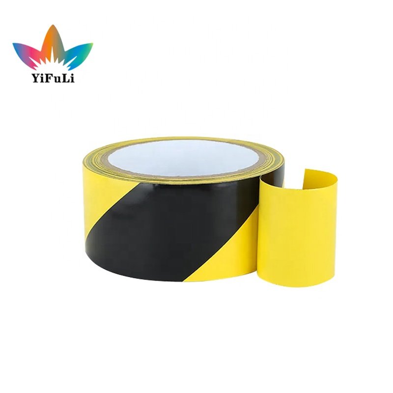 Custom Mark Warning PVC Hazard Tape For Social Distance Floor Marking Tape