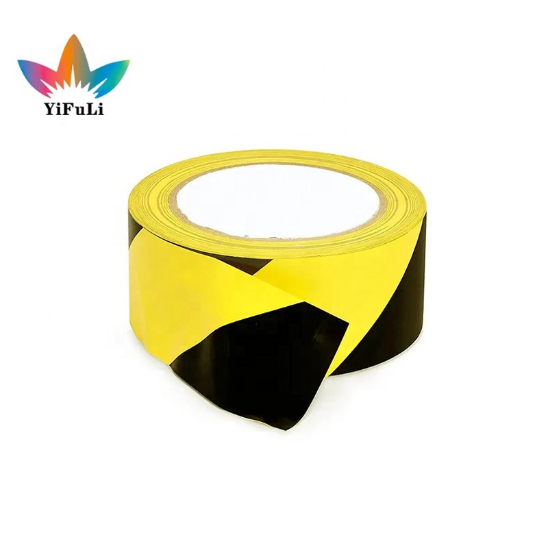 Custom Mark Warning PVC Hazard Tape For Social Distance Floor Marking Tape