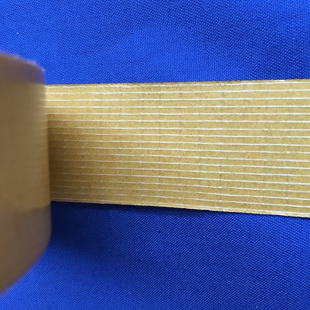 Double sided strong adhesive fiberglass reinforced filament strapping tape for strip sealing SPD-330