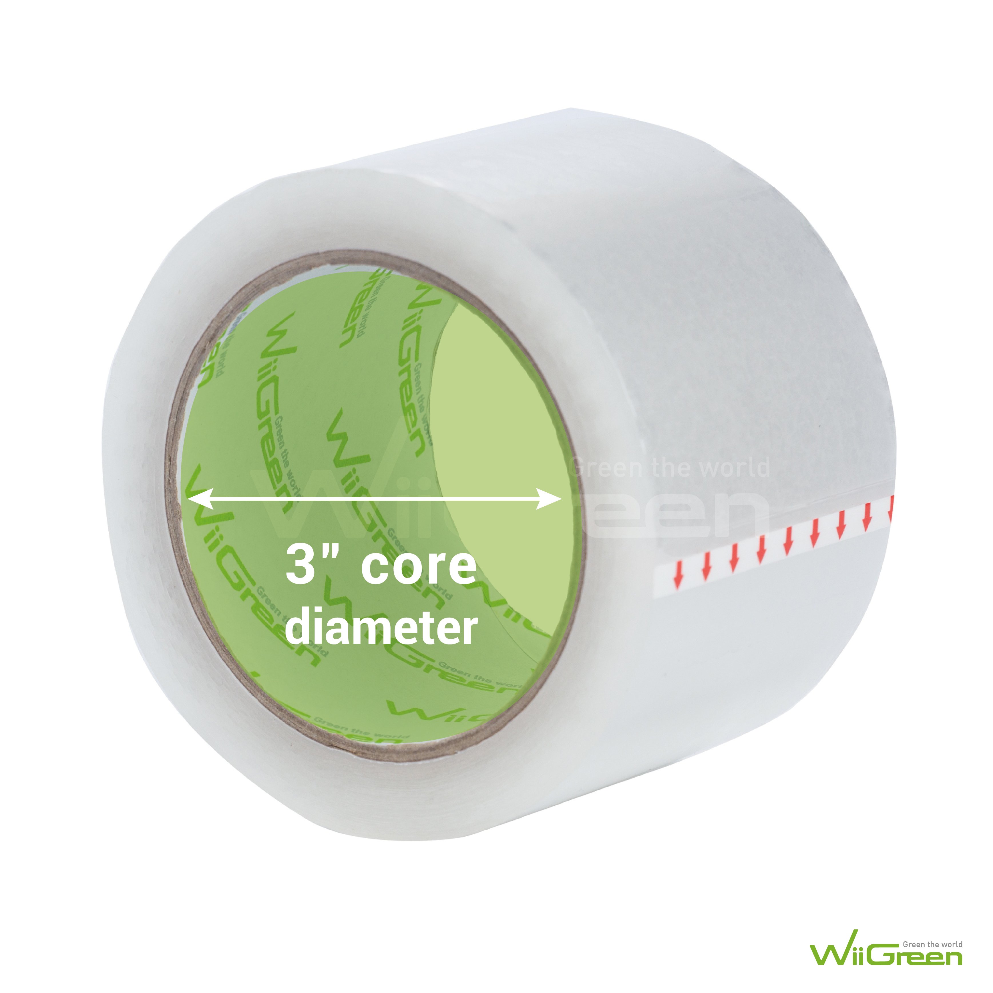 3 inch Clear Carton Sealing Adhesive Tape for Shipping Moving Packing