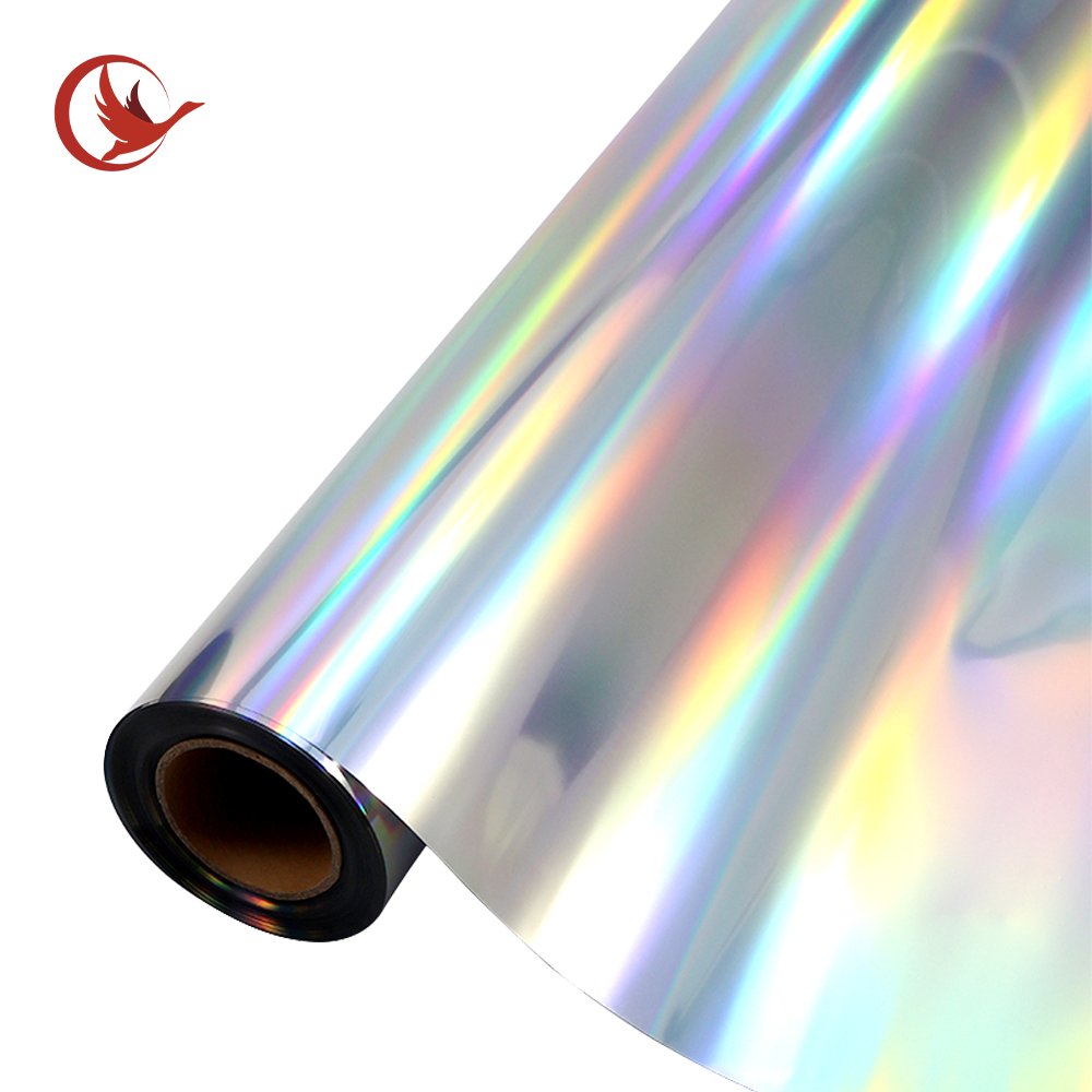 Printable Self Adhesive Laser Printing Holographic Film Sticker Paper Roll Printable laser film
