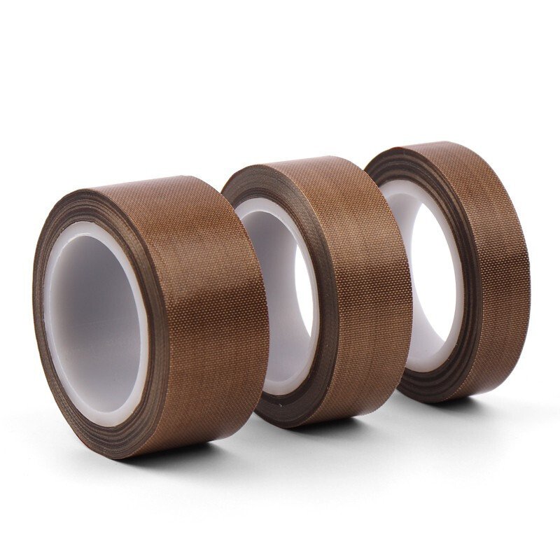 Sealing machine thermal insulation wear-resistant ptfe adhesive tape flame retardant insulating silicone ptfe adhesive tape