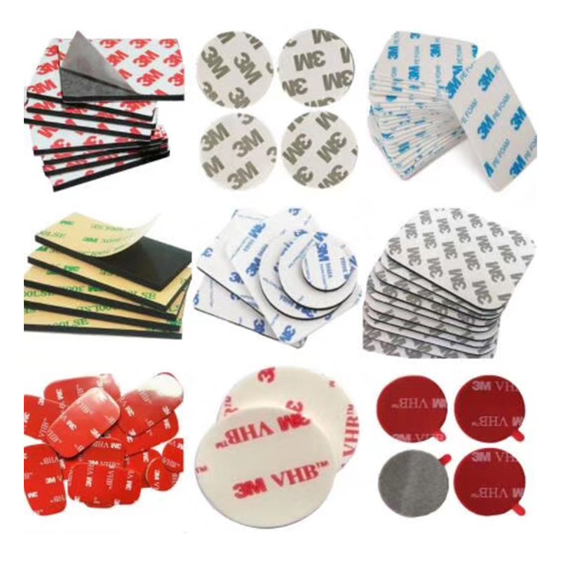 Pressure Sensitive Heat Resistance Side Removable Double Sided Adhesive Tape Dots