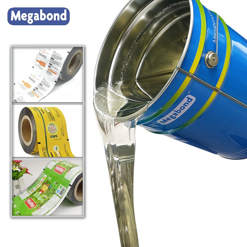JY5175 Solvent-Based PU Adhesive for Film flexible Packaging PET, BOPP, CPP, PE, aluminum foil, nylon