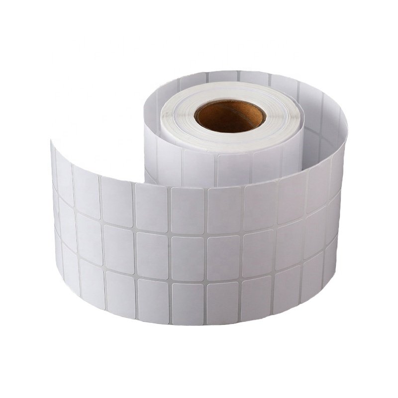 Self Adhesive 80g Semi-gloss Paper with White Glassine Sticker Jumbo Roll