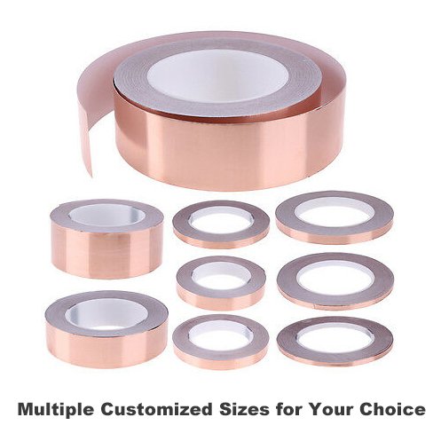 Double-Side limace Ruban de cuivre High Conductive Adhesive Anti Slug Snail Copper Foil Tape
