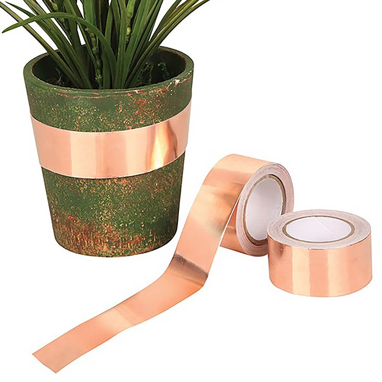 Double-Side limace Ruban de cuivre High Conductive Adhesive Anti Slug Snail Copper Foil Tape