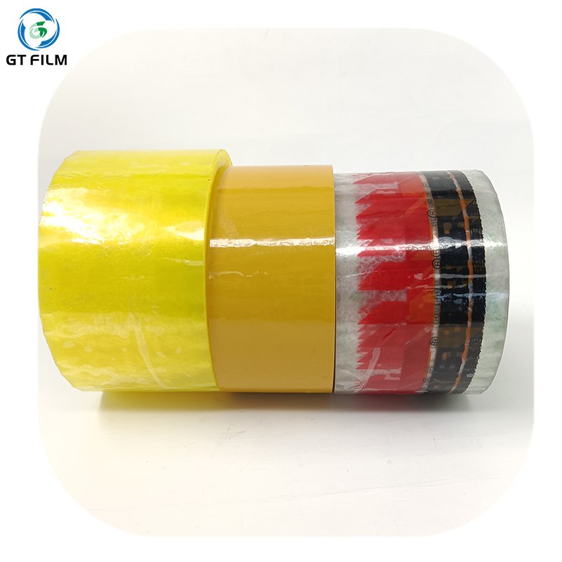 Premium Quality Adhesive Yellow Clear Tape Packing Tape Bopp Tape