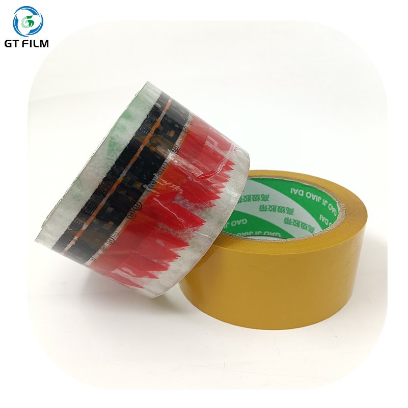 Premium Quality Adhesive Yellow Clear Tape Packing Tape Bopp Tape